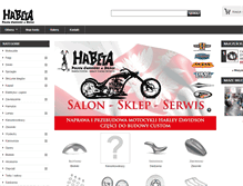 Tablet Screenshot of habeta.pl